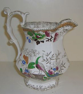 Victorian Printed Ware Jug