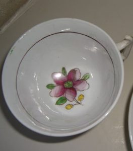 Chinoiserie Teacup and Saucer
