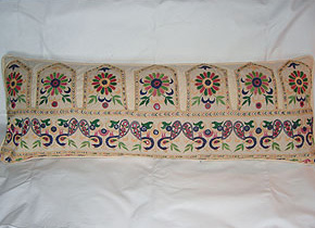 Long Rectangular Embroidered Cushion