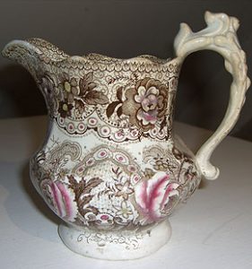 Transfer Printed Jug