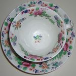 Pretty Hand Painted Cup and Saucer