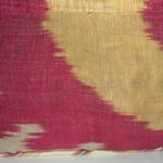 Woven Silk Ikat Cushion