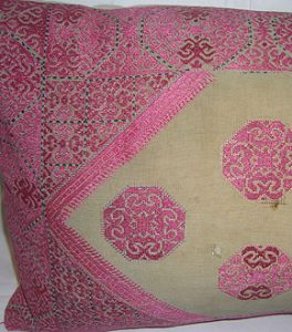 Embroidered Swat Valley Wedding Pillow