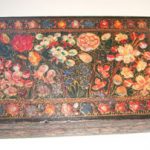 Polychrome Painted Lacquer Box